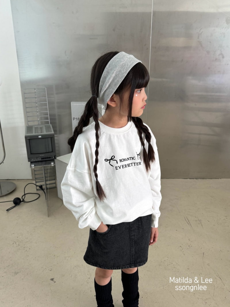 Matilda & Lee - Korean Children Fashion - #prettylittlegirls - Romantic Ribbon Sweatshirts - 9