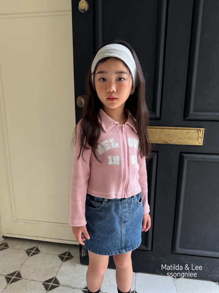 Matilda & Lee - Korean Children Fashion - #minifashionista - 1983 Collar Zip-up Jacket - 4