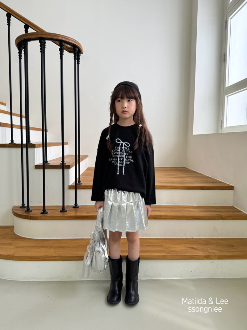 Matilda & Lee - Korean Children Fashion - #stylishchildhood - Ribbon Warrior Tee - 8