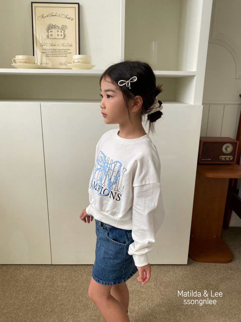 Matilda & Lee - Korean Children Fashion - #stylishchildhood - Ribbon Sweatshirts - 6