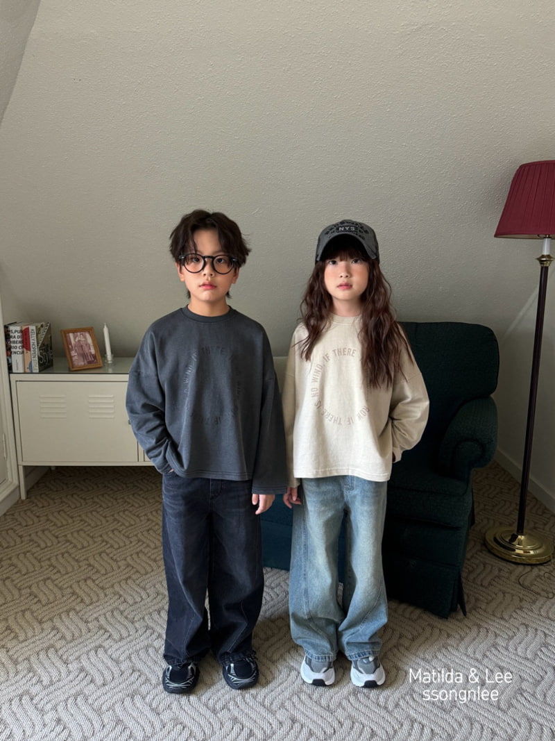 Matilda & Lee - Korean Children Fashion - #todddlerfashion - Pigment Circle Tee