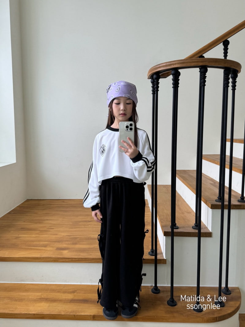 Matilda & Lee - Korean Children Fashion - #todddlerfashion - Ribbon Piping Pants