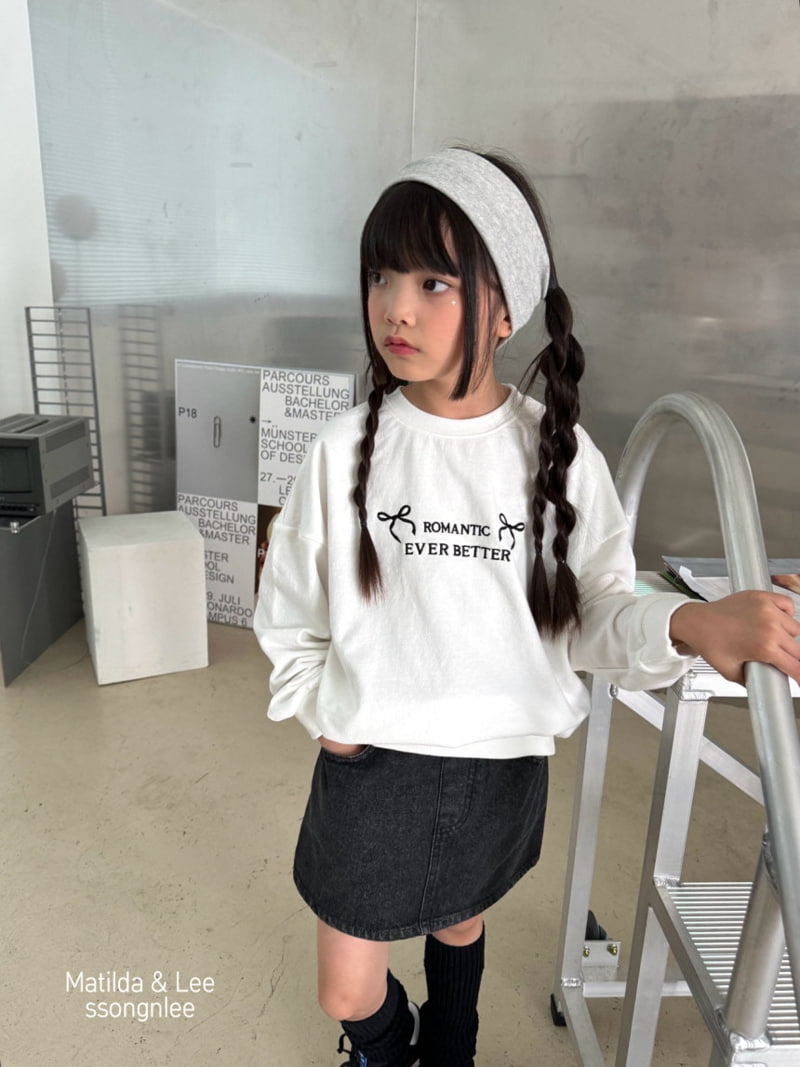 Matilda & Lee - Korean Children Fashion - #todddlerfashion - Romantic Ribbon Sweatshirts - 10