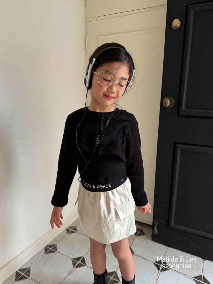 Matilda & Lee - Korean Children Fashion - #todddlerfashion - Rib Crop Cardigan - 6