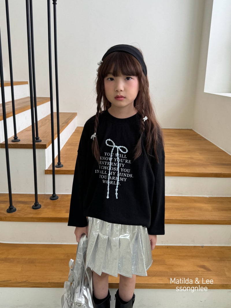 Matilda & Lee - Korean Children Fashion - #toddlerclothing - Ribbon Warrior Tee - 7