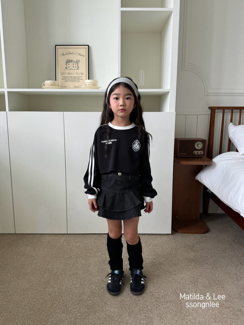 Matilda & Lee - Korean Children Fashion - #toddlerclothing - Tape Crop Tee