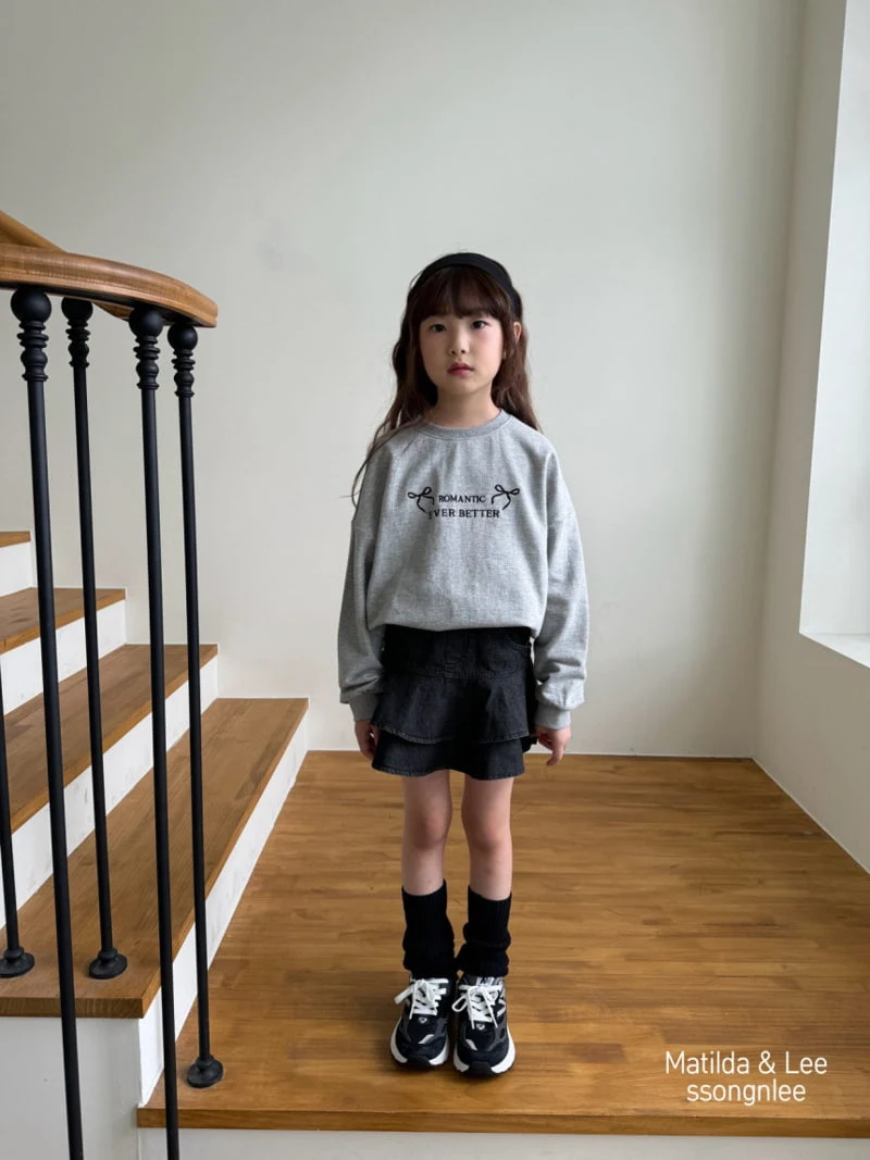 Matilda & Lee - Korean Children Fashion - #toddlerclothing - Romantic Ribbon Sweatshirts - 11