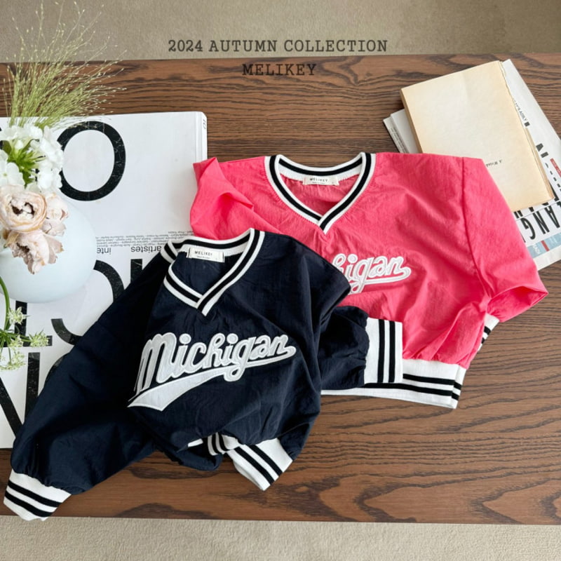 Melikey - Korean Children Fashion - #Kfashion4kids - Michigan Sweatshirts - 8