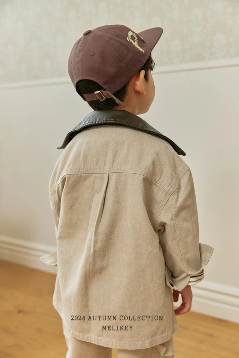 Melikey - Korean Children Fashion - #Kfashion4kids - Leather Collar Shirts - 6