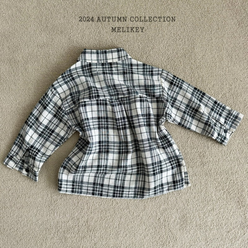 Melikey - Korean Children Fashion - #Kfashion4kids - Vintage Check Shirt - 7