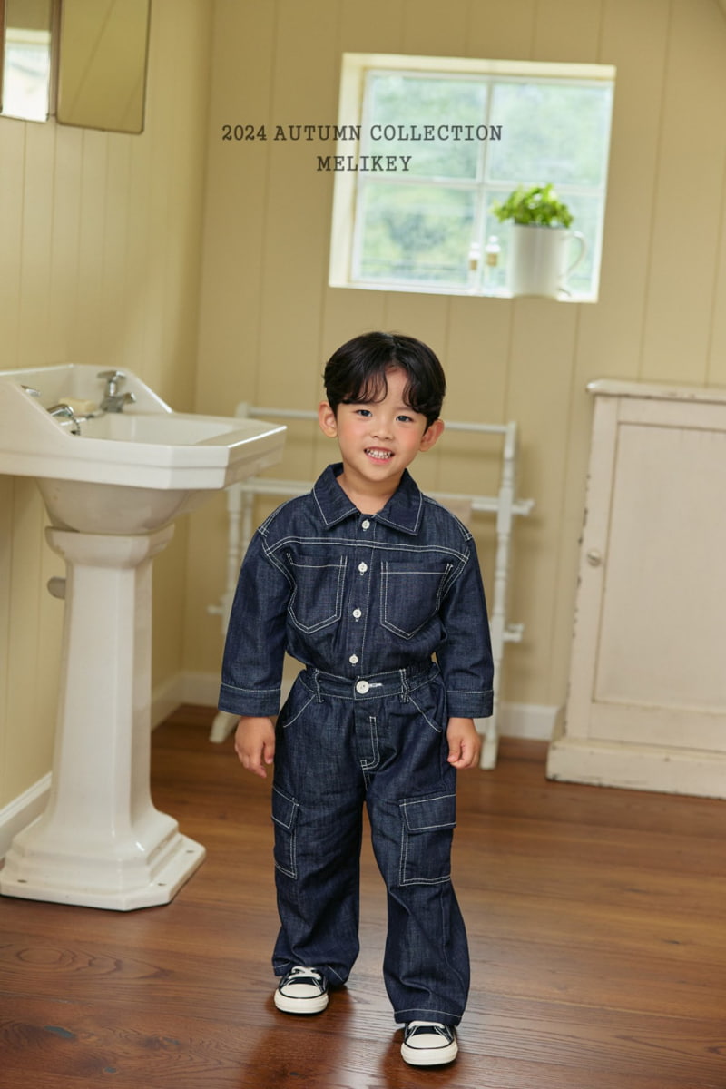 Melikey - Korean Children Fashion - #childofig - Denim Shirts - 8