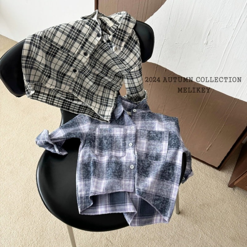 Melikey - Korean Children Fashion - #childofig - Vintage Check Shirt - 12