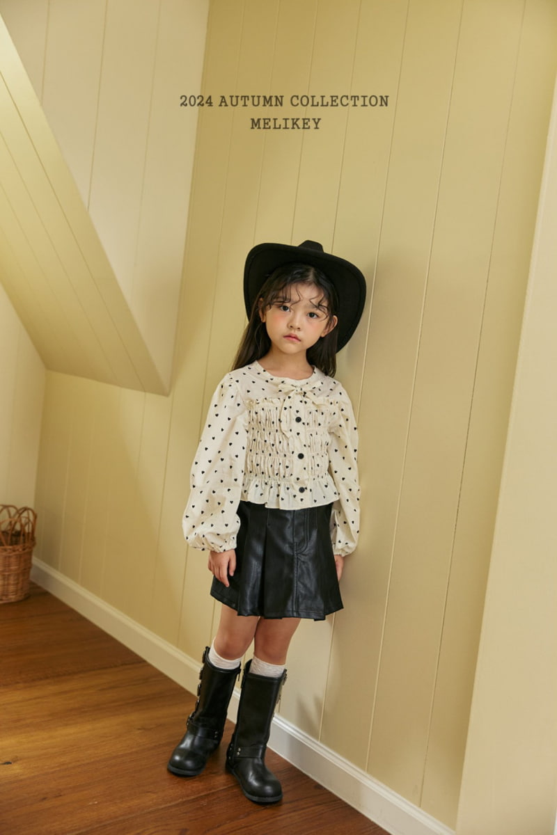 Melikey - Korean Children Fashion - #childofig - Half Tucking Blouse - 12