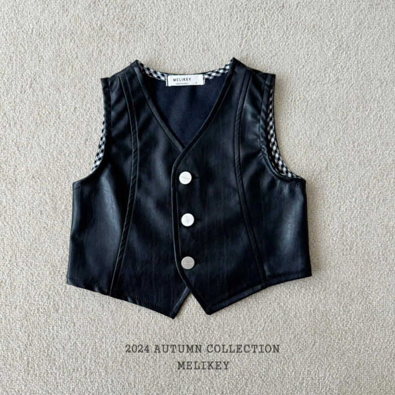 Melikey - Korean Children Fashion - #childofig - Texas Denim Vest - 10