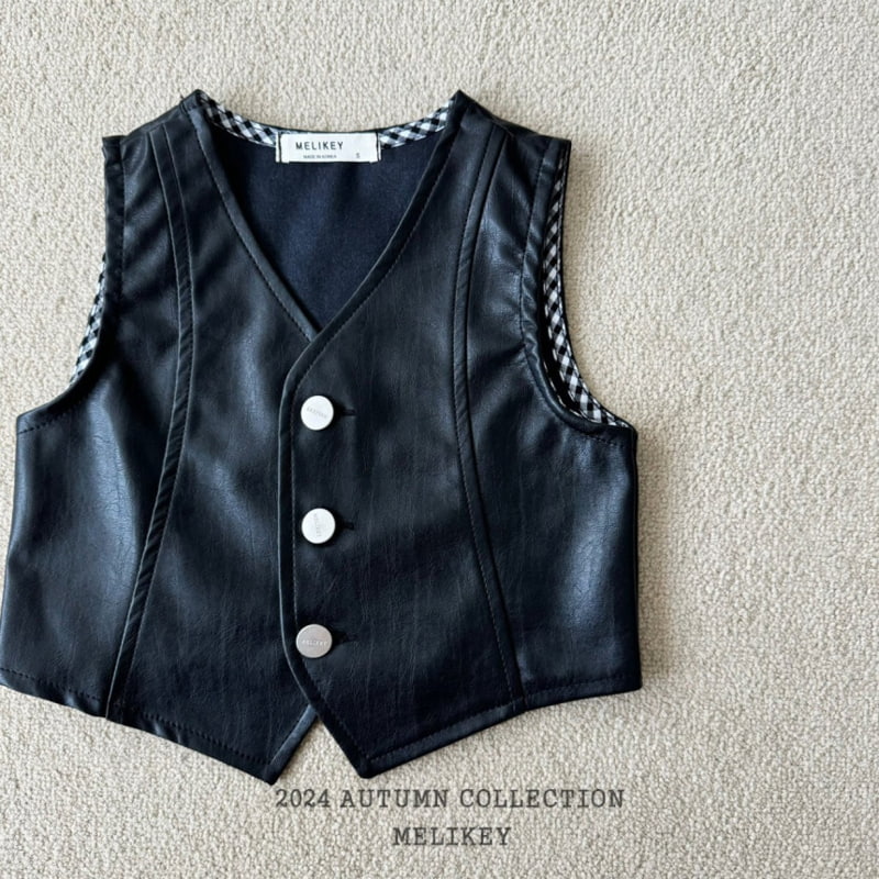 Melikey - Korean Children Fashion - #childofig - Texas Denim Vest - 9