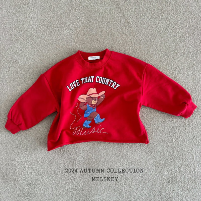 Melikey - Korean Children Fashion - #childofig - Country Bear Sweatshirts - 5