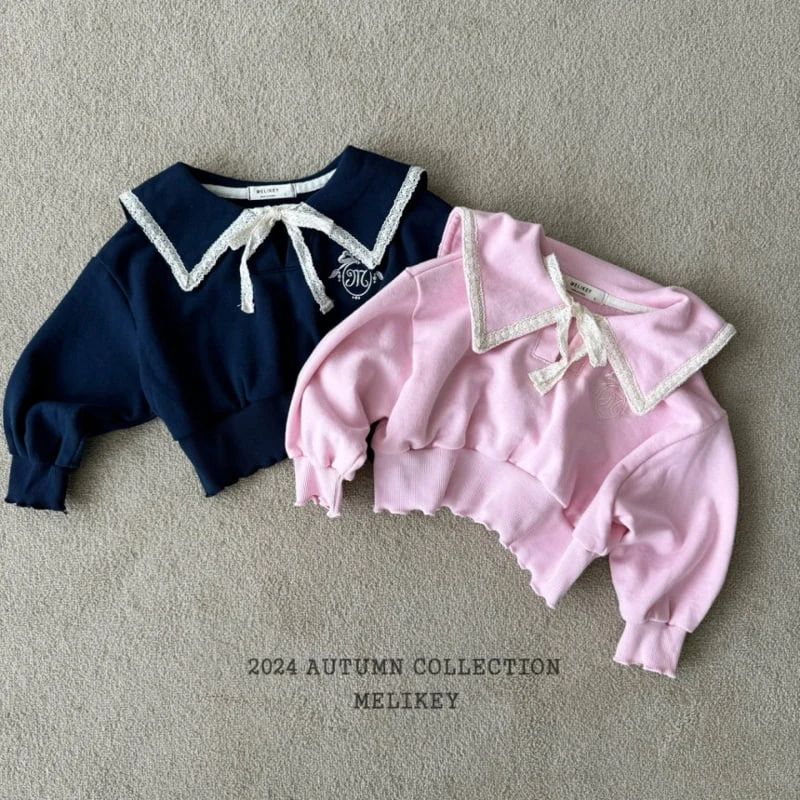 Melikey - Korean Children Fashion - #childofig - Sailor Tape Sweatshirts - 2