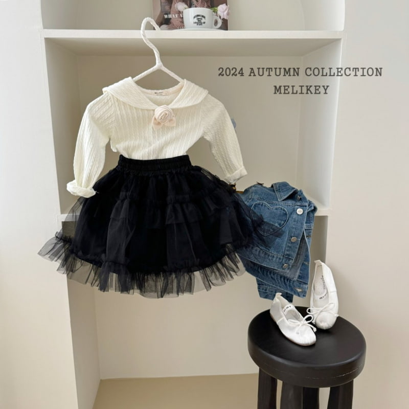 Melikey - Korean Children Fashion - #childrensboutique - Twist Sailor Tee - 9