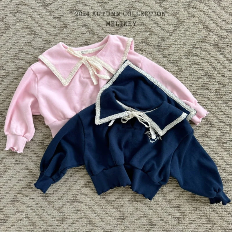 Melikey - Korean Children Fashion - #childrensboutique - Sailor Tape Sweatshirts - 3