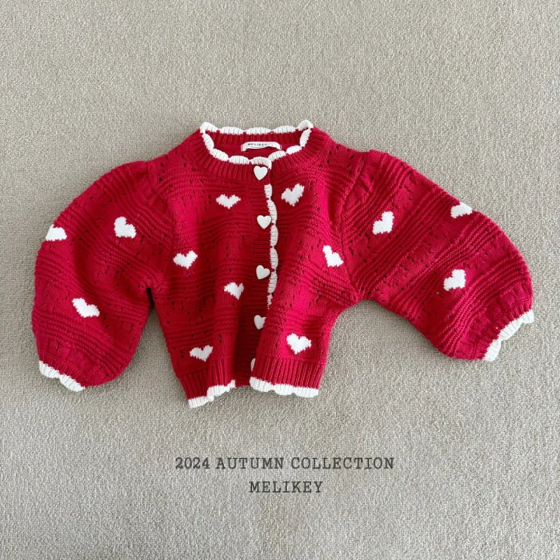 Melikey - Korean Children Fashion - #childofig - Lovely Knit Cardigan - 4