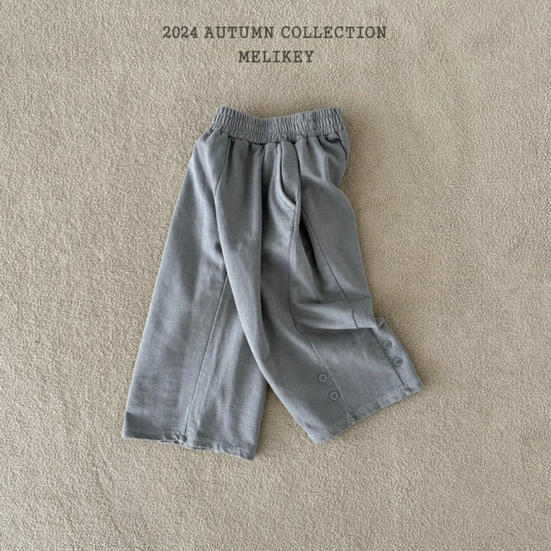 Melikey - Korean Children Fashion - #childrensboutique - Snap Dying Pants - 4