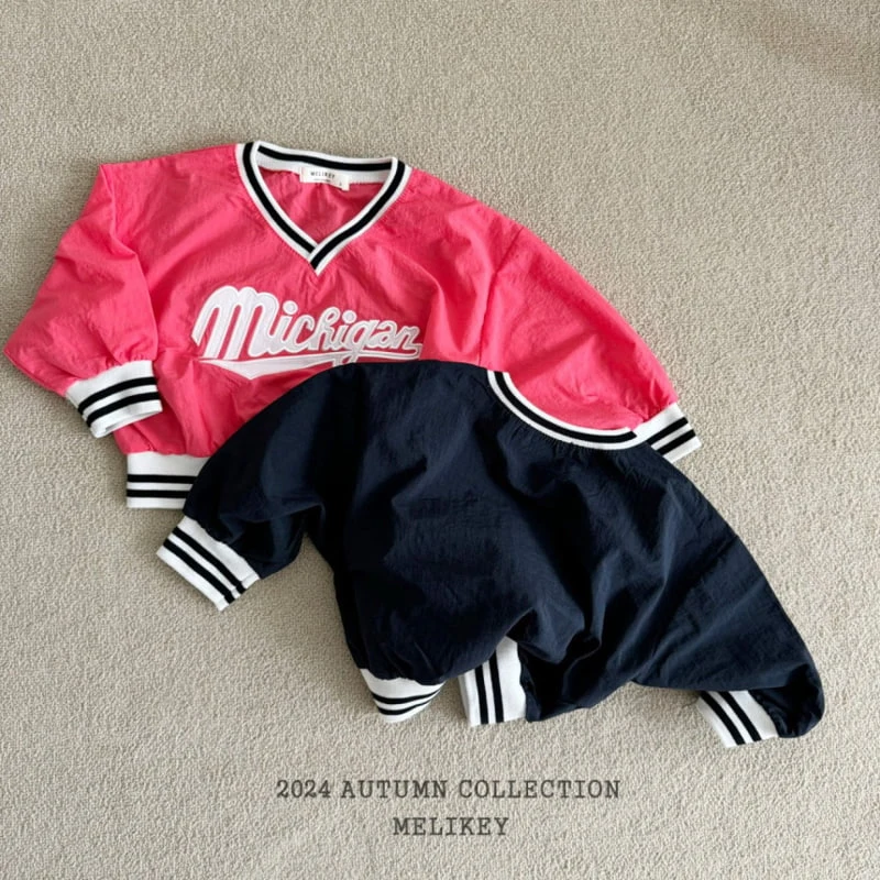 Melikey - Korean Children Fashion - #designkidswear - Michigan Sweatshirts - 2