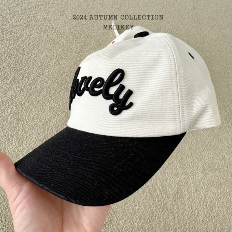 Melikey - Korean Children Fashion - #childrensboutique - Lovely Two Toned Ball Cap - 4