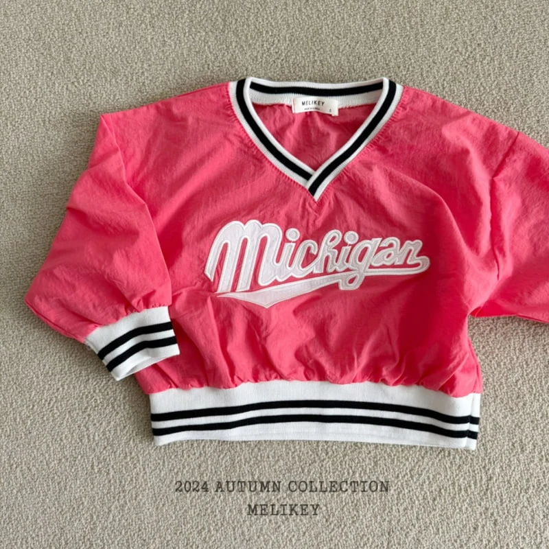 Melikey - Korean Children Fashion - #discoveringself - Michigan Sweatshirts - 3