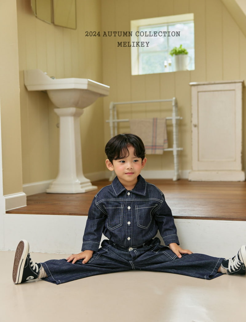 Melikey - Korean Children Fashion - #discoveringself - Denim Shirts - 11