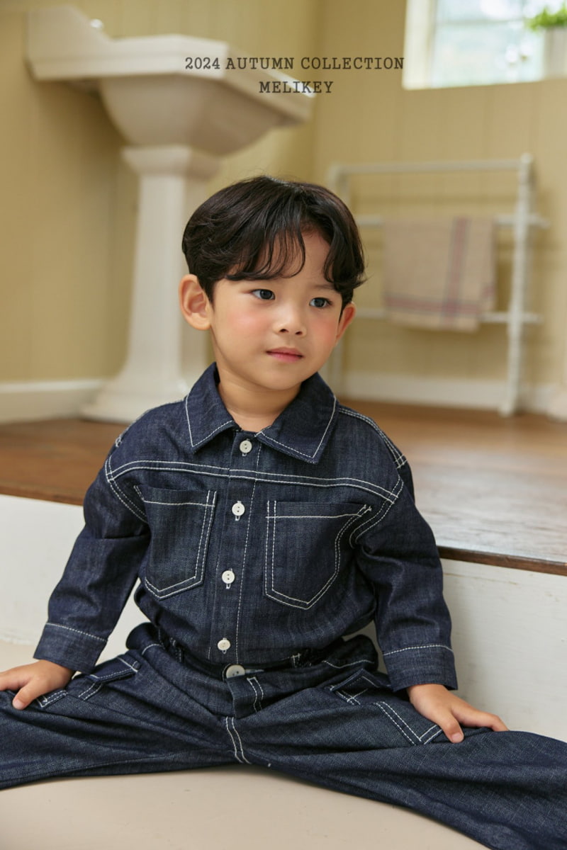 Melikey - Korean Children Fashion - #fashionkids - Denim Shirts - 12