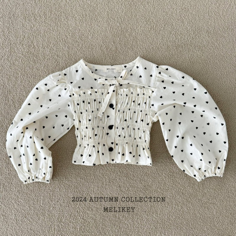 Melikey - Korean Children Fashion - #fashionkids - Half Tucking Blouse - 2