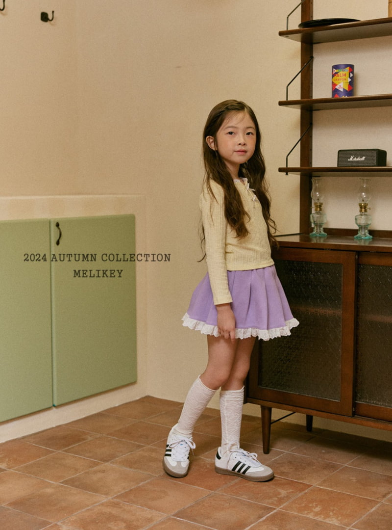 Melikey - Korean Children Fashion - #fashionkids - Lace Long Socks - 10