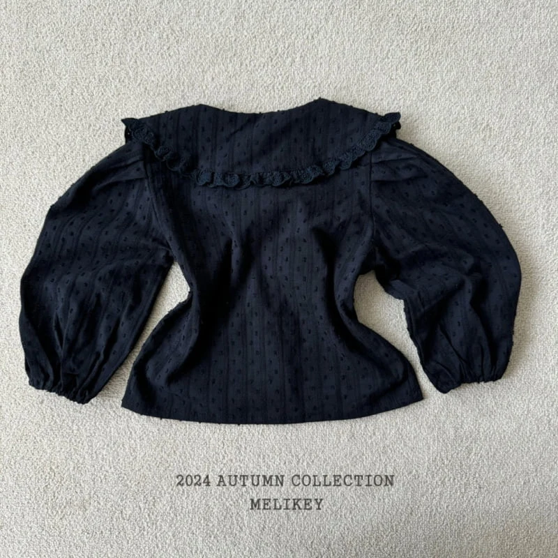 Melikey - Korean Children Fashion - #fashionkids - French Frill Blouse - 7