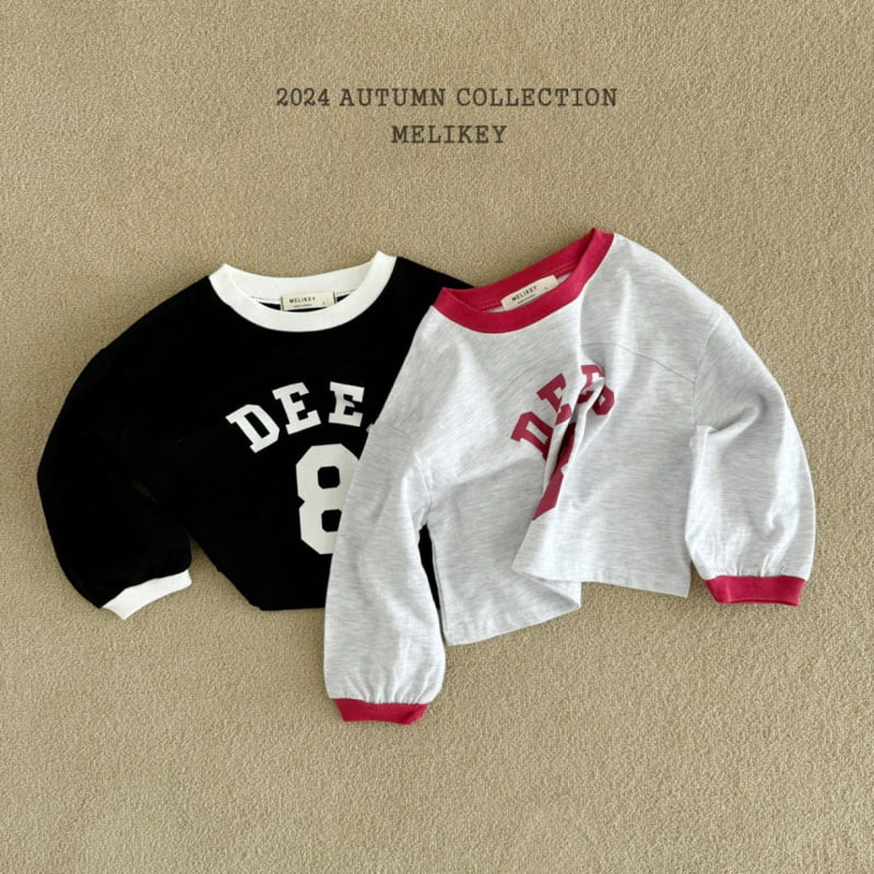 Melikey - Korean Children Fashion - #kidsstore - Deep 8 Tee - 3