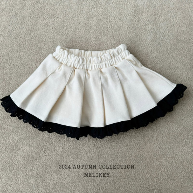 Melikey - Korean Children Fashion - #kidsstore - Jenny Pleats Skirt - 2