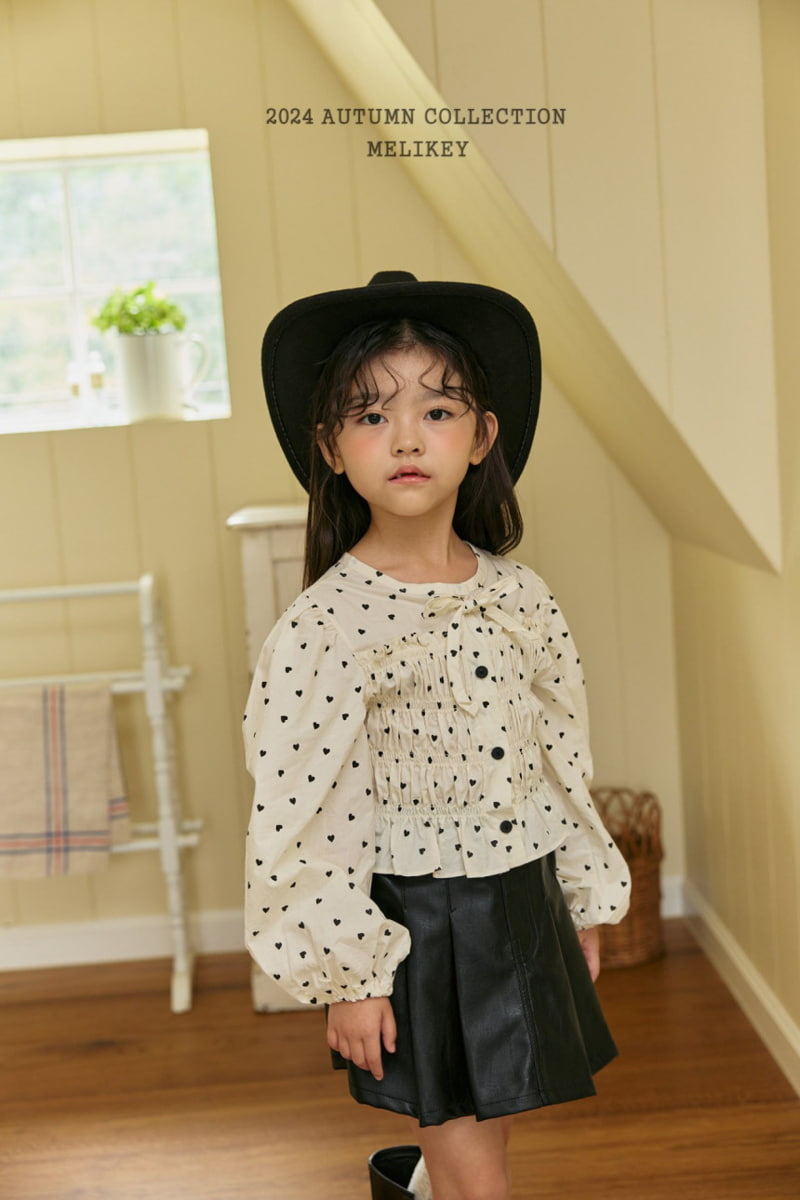 Melikey - Korean Children Fashion - #kidzfashiontrend - Half Tucking Blouse - 5