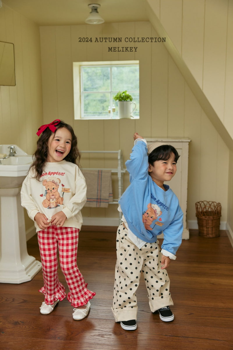 Melikey - Korean Children Fashion - #kidzfashiontrend - Dot Cotton Pants - 9