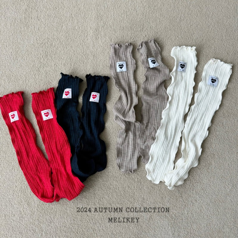 Melikey - Korean Children Fashion - #littlefashionista - Wave Long Socks