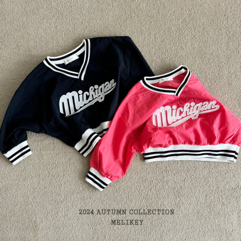 Melikey - Korean Children Fashion - #littlefashionista - Michigan Sweatshirts - 9