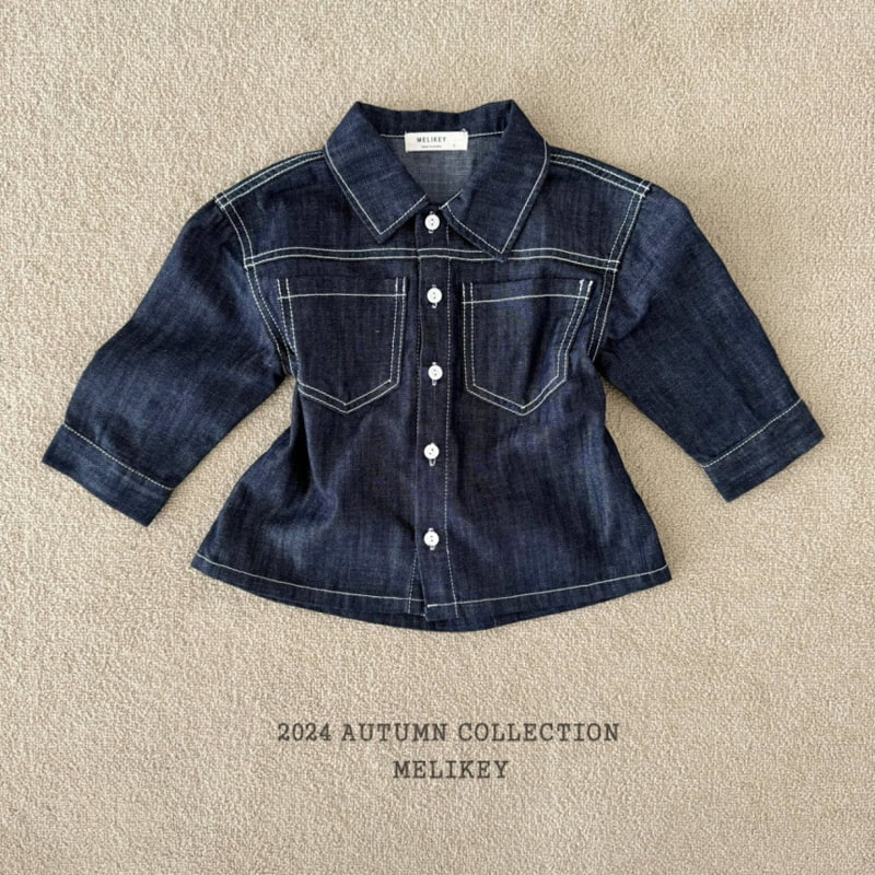 Melikey - Korean Children Fashion - #littlefashionista - Denim Shirts