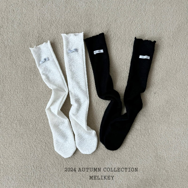 Melikey - Korean Children Fashion - #littlefashionista - Lace Long Socks