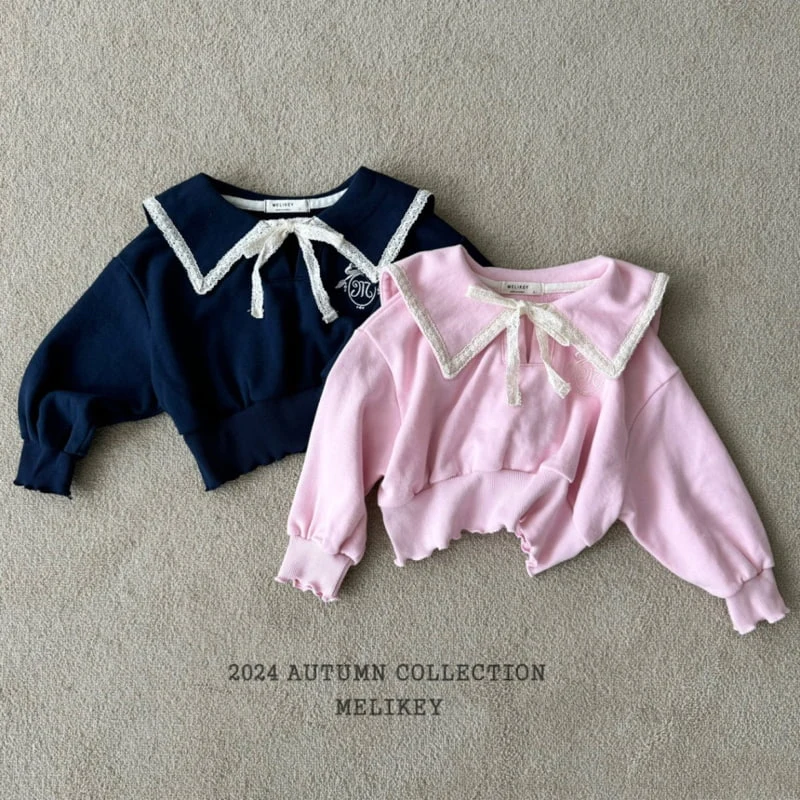 Melikey - Korean Children Fashion - #littlefashionista - Sailor Tape Sweatshirts - 11