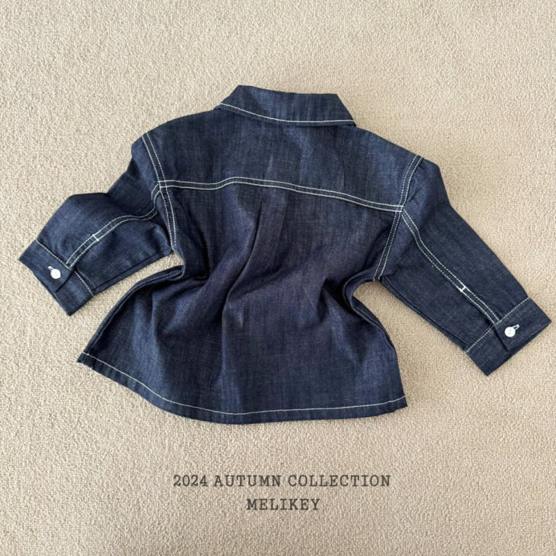 Melikey - Korean Children Fashion - #magicofchildhood - Denim Shirts - 2