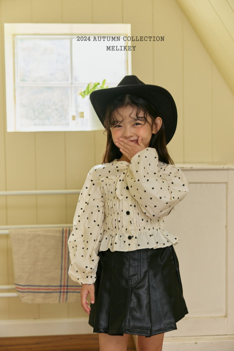 Melikey - Korean Children Fashion - #magicofchildhood - Half Tucking Blouse - 8