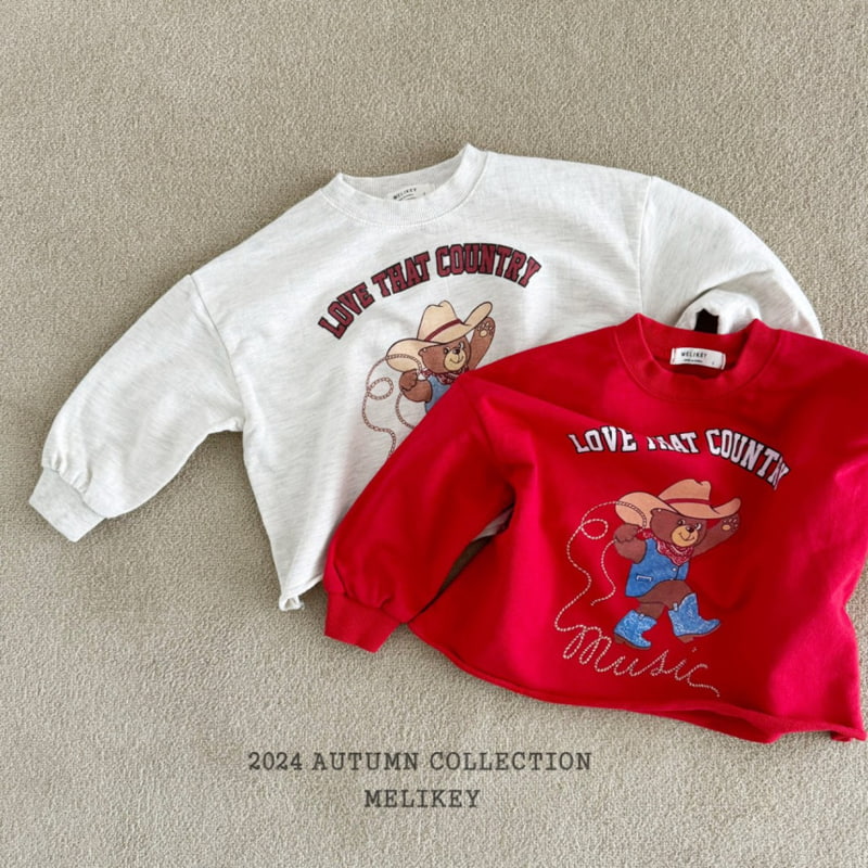 Melikey - Korean Children Fashion - #magicofchildhood - Country Bear Sweatshirts