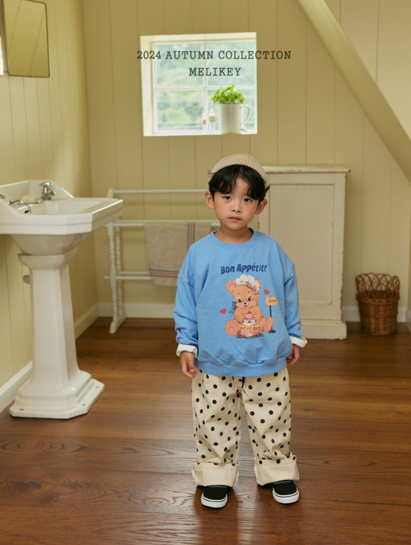 Melikey - Korean Children Fashion - #magicofchildhood - Dot Cotton Pants - 12