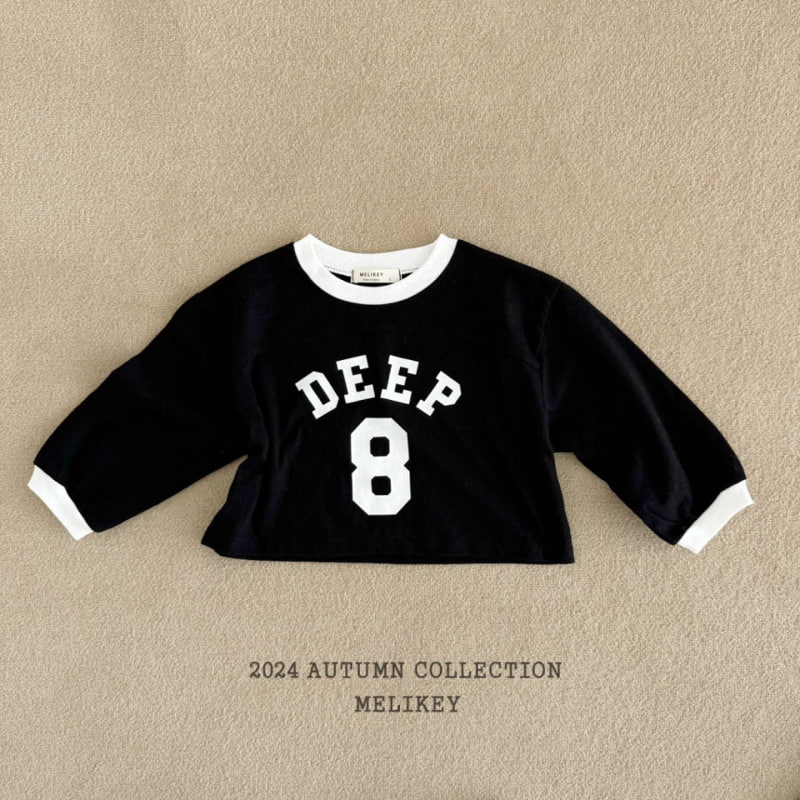 Melikey - Korean Children Fashion - #magicofchildhood - Deep 8 Tee - 7