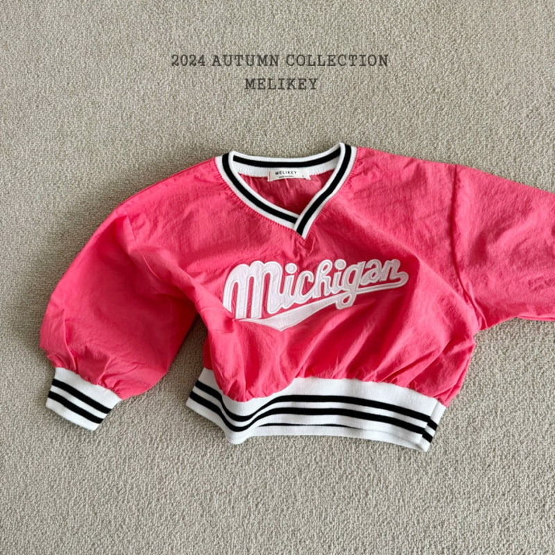 Melikey - Korean Children Fashion - #minifashionista - Michigan Sweatshirts - 11