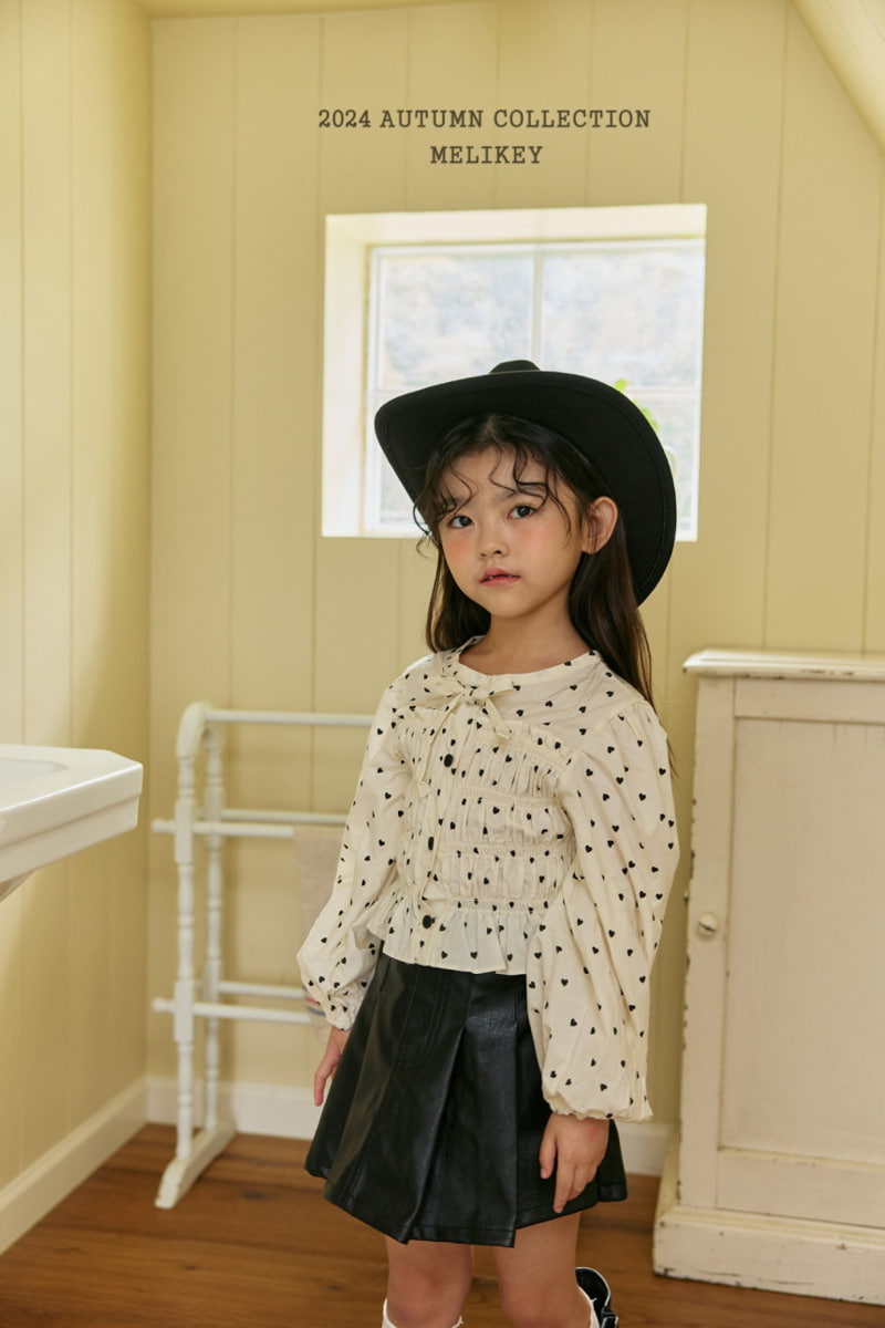 Melikey - Korean Children Fashion - #minifashionista - Half Tucking Blouse - 9