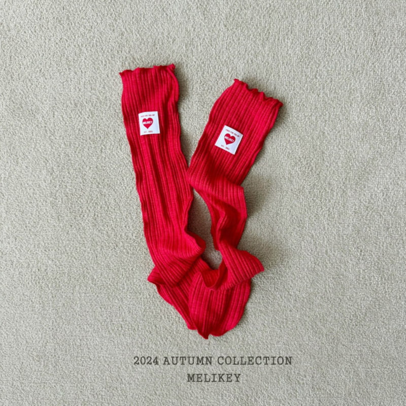 Melikey - Korean Children Fashion - #minifashionista - Wave Long Socks - 4